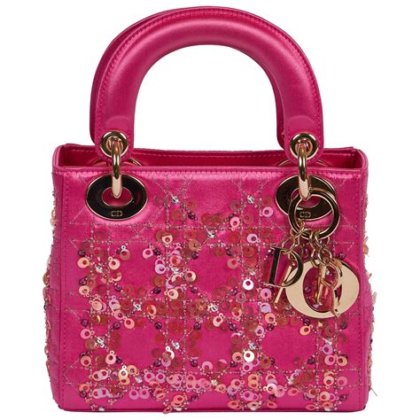 dior pink bag lady bag vintage|vintage lady dior bag authentication.